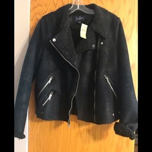 American eagle brand new black jacket